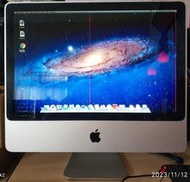 蘋果 APPLE iMAC 2008年 20吋 500G 4G 獨顯桌上型電腦(請詳閱內容)
