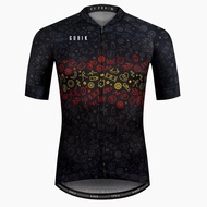 Men's Cycling Jersey Short Sleeve Breathable Summer Bike MTB Clothing