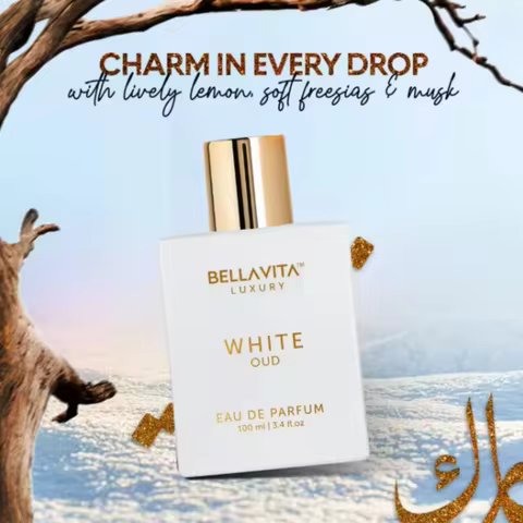 Bella Vita Honey OUD Perfume 100ml for Women & Men | Vanilla, Bergamot & Patchouli Notes | Long-Last