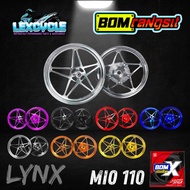 Bom Rangsit BomX Lynx Cnc Mags Mio Sporty / Soulty 110 Star Mags 14s 5 Spokes