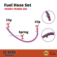 Stihl FR3001 FR3000 Fuel Hose Set c/w Spring & 2 pcs Clip Paip (5mm*9mm*350mm) Carburetor Old Minyak
