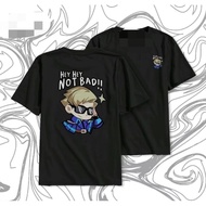 EMOTE T-SHIRT HEY HEY NOT BADML