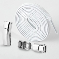 Gratis Ongkir - Tali Sepatu Praktis Magnet / Shoelace Lock Push Button Buckle