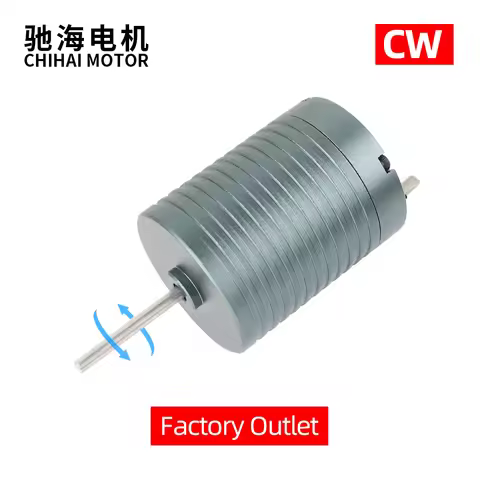 Round Shaft 18.7mm 370 High Performance 44k Brushless Motor With Built-in Drive CNC Motor For Airsof