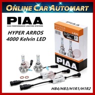 PIAA Hyper Arros HB3/HB4/H1R1/H1R2 4000K Head Light LED Bulb Kit (Made In Japan)