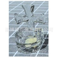 Wax Stand Decorative Cross Hot-Selling Cross-Border Party Glass Candle Holder Transparent Bestseller