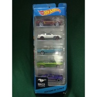 Hot Wheels Mustang 50th-5pack