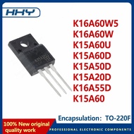5PCS K16A60W5 K16A60W K15A60U K15A60D K15A50D K15A20D K16A55D K15A60 TO-220F Field Effect Transistor