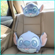 yu3 Stitch Cartoon Cute Car Pillow Neck Protection Pillow Car Headrest Home Sofa Cushion Office Pill