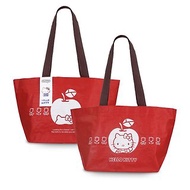 murmur 編織購物袋(小) | 蘋果紅 | 環保手提袋