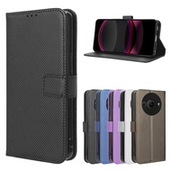 Suitable for Sharp R8 Pro Phone Case Card Sharp Aquos R8 Phone Leather Case Diamond Pattern Flip Lan