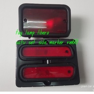 Fog lamp bumper libero set side marker