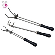 [Baosity] Crucible Tongs Carbon Steel High Temperature Resistant Crucible Holder Tongs for Pouring J