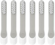 Toothbrush Replacement Heads for Quip Adult Electric Toothbrush, Soft Bristles, 6 PackBrush Head Ref
