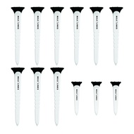 12 Pack Golf Tees Adjustable Plastic Tees Reduces Friction Side Spin Long Short Golf Tees Bulk for M