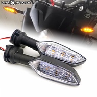 for YAMAHA R15v3 R15M R25 R3 MT15 MT25 Motorcycle LED Turn Signal Indicator Running Lamp Amber Light