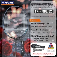 Victor TK-HMRL EX Badminton Racket New Color Small Iron Hammer Carbon Fiber Offensive Sports Fitness