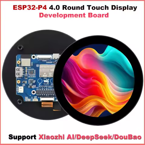 Waveshare ESP32-P4 4inch IPS WIFI6 Round Touchscreen Display Development Board RISC-V 720x720 Suppor