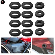 XS zzz Side Cover Grommet Single Side Rubber Oval Washer 12Pcs for CG125 CB100 550K 550F 750F CB125S