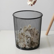 Metal Mesh Trash Can Household Simplicity Originality Living Room Bedroom TOILET Office Antirust Wire Net Paper Basket