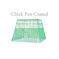 ♖ ♙ ♞,♘Limber Pen/Scratch Pen For Chick (Chick Pen) Plastic Coated Heavy Duty GameFowl Chick Pen Gr