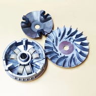 Motorcycle Drive Clutch Variator Pulley Assembly for Yamaha BWS125 GTR 125 CYGNUS 4V Majesty Maxster