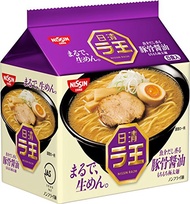 Nissin Raoh Ramen Tonkotsu Soy Sauce (5-Pack)