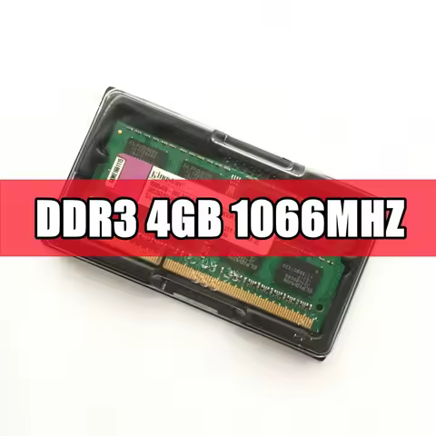 Original KTS chipset DDR3 4GB PC3 8500S 1066Mhz 4G 1066 Laptop Memory Notebook Module SODIMM RAM