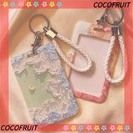 COCOFRUIT Credit Card Holders, Plastic Business Card Holder, Cute ID Card Sleeve Child