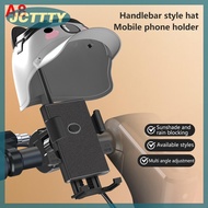 JCTTTY 1Piece Xe đạp điện thoại núi chống mưa chống nắng điện thoại di động Bracket với bìa ABS điện