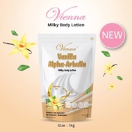 Vienna body lotion vanilla alpha arbutin 1kg