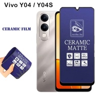 Tempered Glass Ceramic Vivo Y04 / Y04S Matte Anti Blue Ray Full Cover