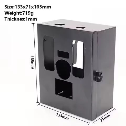 Balever 4G Hunting Trail Cameras Security Protect Box for BL480L-P Wild Game Camera Iron Metal Box