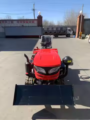 Customized 35HP CE Certificated Crawler Mini Tractor Farm Tiller Rotary Tractor