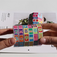 Cylindrical arithmetic Rubik's cube educational toy for children to learn and play