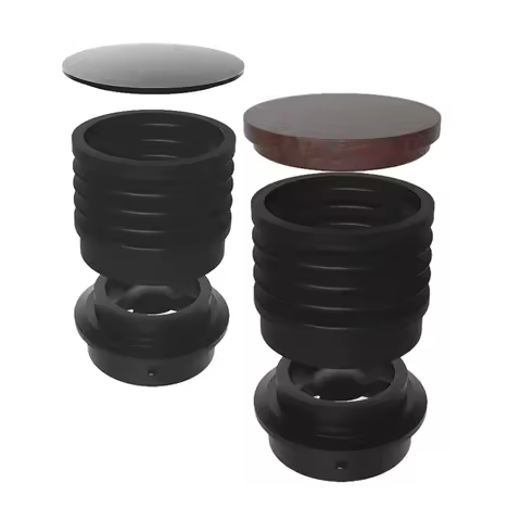 ABBZ-Single Dose Hopper Silicone Coffee Grinder For Baratza Encore Blowing Bean Bin For Cleaning&Col