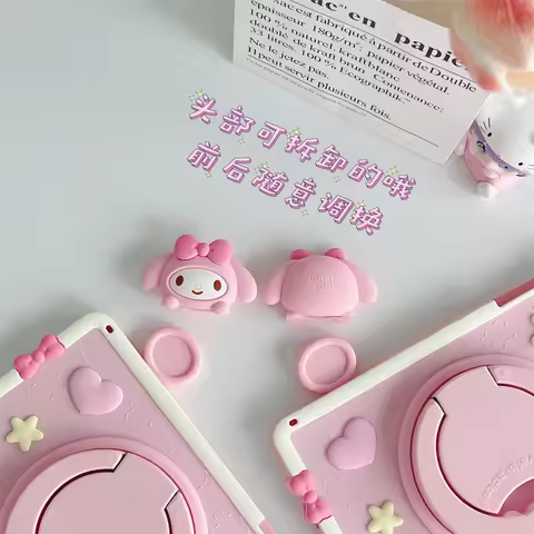Kids Case For Lenovo Xiaoxin Pad 2024 Tab M11 11 inch TB330FU TB331FC Cute Cartoon Melody Silicone C