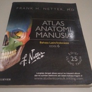 Atlas of Human Anatomy in latin Indonesian, 6th Edition, Birthday Edition 25