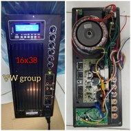 Power kit Mesin Speaker Aktif USB BLUETOOTH REC 1000 watt 16x38 16x40