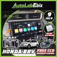 [🎁FREE Gift] Honda BRV 2015-2021 Casing 9" with Android player QLED Android Auto Carplay