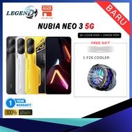 nubia Neo 3 5G (8GB+256GB) Original Gaming Smartphone | Shoulder Trigger | 6000 mAh Battery