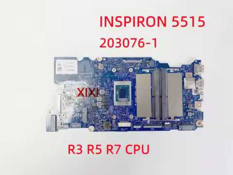 203076-1 For DELL INSPIRON 5515 Laptop Motherboard With R3-5300U R5-5500U R7-5700U CPU 100% Fully Te