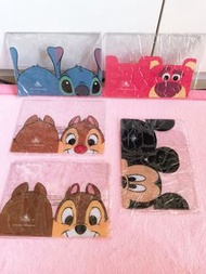 HKDL Passport Holders 護照證件套 香港迪士尼樂園 Disney Hong Kong Disneyland 大鼻鋼牙Chip & Dale 史迪仔Stitch 米奇老鼠Mickey
