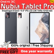 ZTE Nubia Pad Pro Snapdragon 8 Gen3 10.9" 2.8K 144Hz IPS LCD 10100mAh 66W High‑Performance Tablet