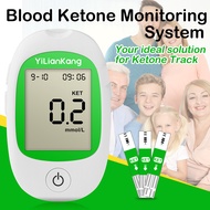 Blood Ketone Meter Kit for Keto Diet Testing - Complete Ketone Test Kit with Ketone Monitor and 15 Keto Strips, Lancing Device