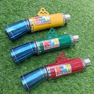 Nlk 51mm inlet canister only muffler exhaust muffler type pipe Daeng muffler NLK Aun pipe Daeng sai4