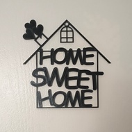 Home Sweet Home Door Signage 3D Wall Decoration