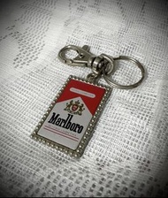 Marlboro 萬寶路圖案金屬古早鑰匙圈 vintage