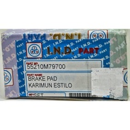 Selling Brake Pad Front Brake Pads Suzuki Karimun Estilo 55210m79f00 Limited