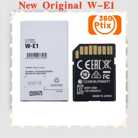 New Original W-E1 Wi-Fi Adapter For Canon EOS 5DS 5DSR 7D2 MarkII W E1 WiFi Adapter We1 Wireless Tra